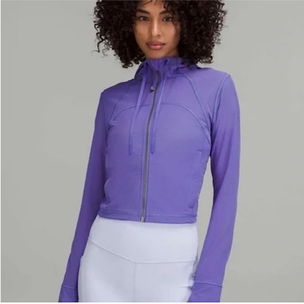 Lululemon cropped mesh define jacket